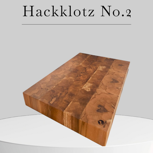 Riesiger 8kg Hackklotz mit wunderschönem Muster