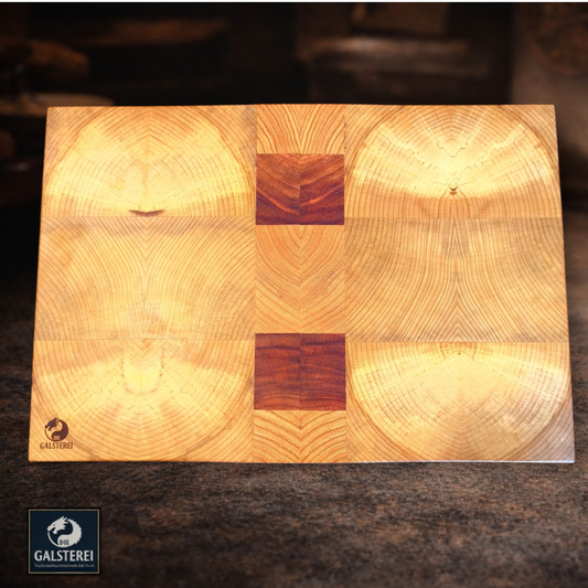 Grand Prix Exklusives Stirnholz Manufaktur Schneidebrett No.15