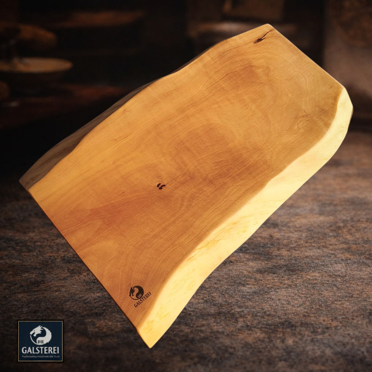 Frühstücksbrettchen Apfel Natur No.3.3