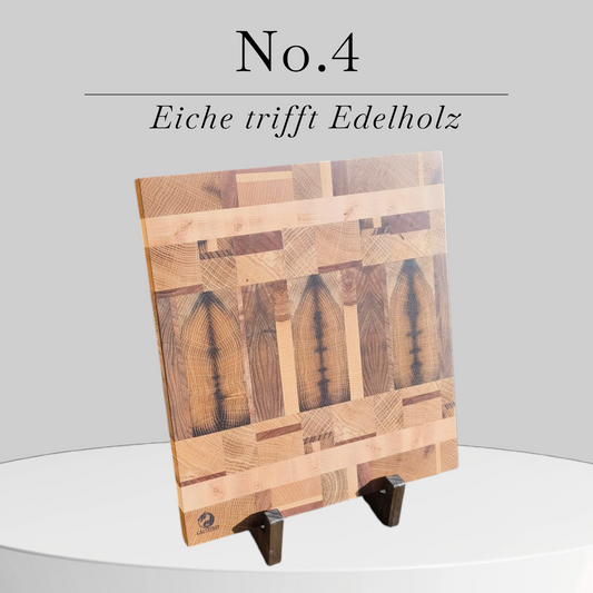 Eiche trifft Edelholz Schneidebrett No.4