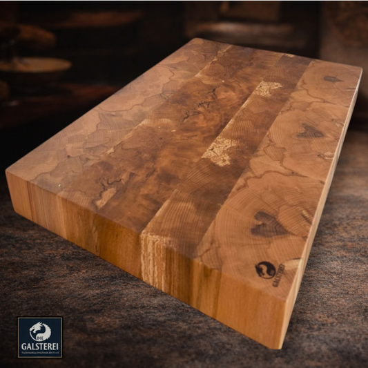 Riesiger 8kg  Hackklotz mit wunderschönem Muster