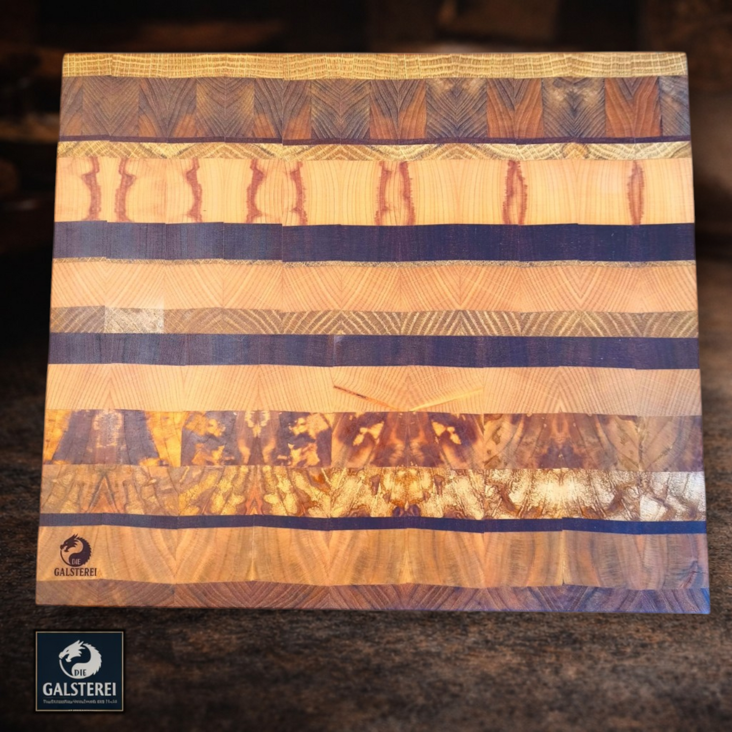 Smokehouse Exklusives Stirnholz Manufaktur Schneidebrett No.14