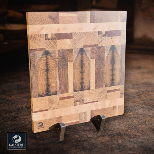 Eiche trifft Edelholz Schneidebrett No.4