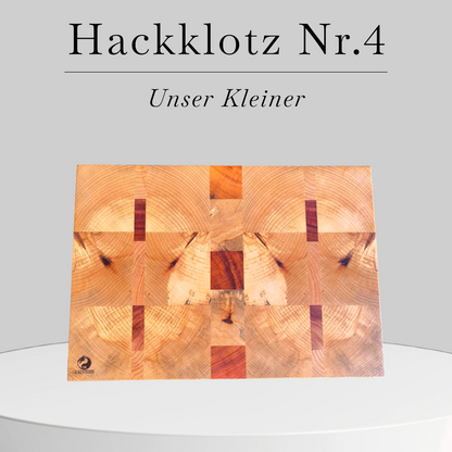 Unser kleinster Hackklotz Nr.4