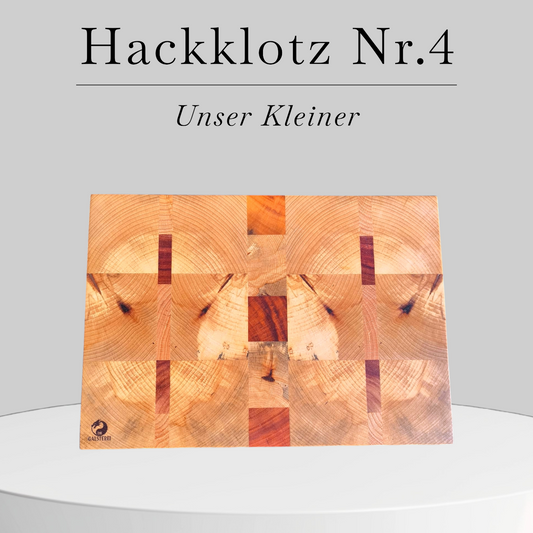 Unser kleinster Hackklotz Nr.4